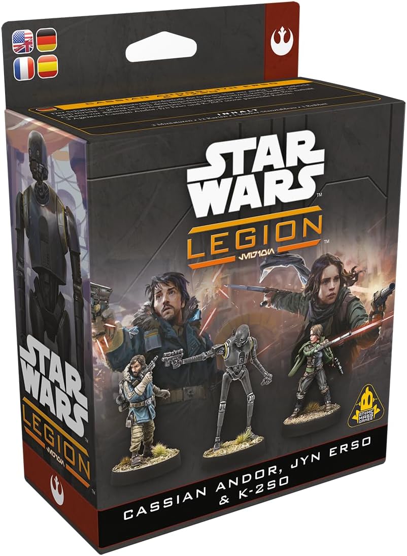 Star Wars: Legion: Cassion Andor, Jyn Erso & K-2SO (ML)
