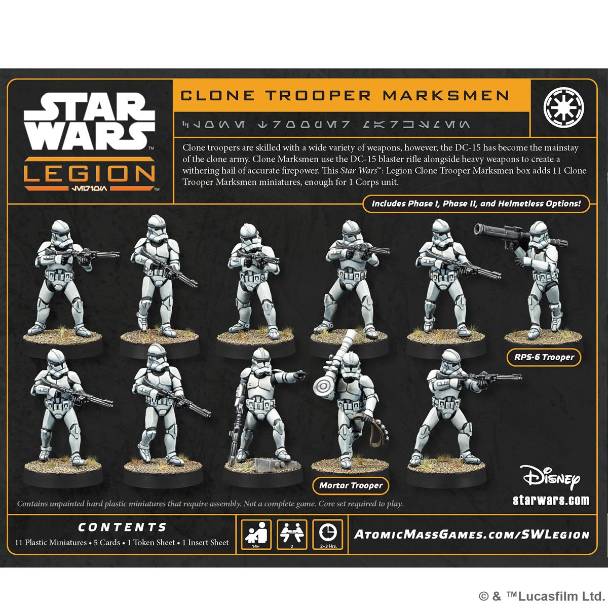 Star Wars: Legion - Legion: Clone Trooper Marksmen (ML)