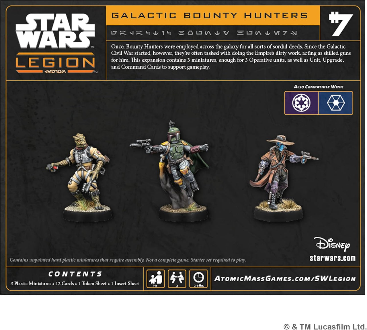 Star Wars: Legion - Galactic Bounty Hunters (ML)
