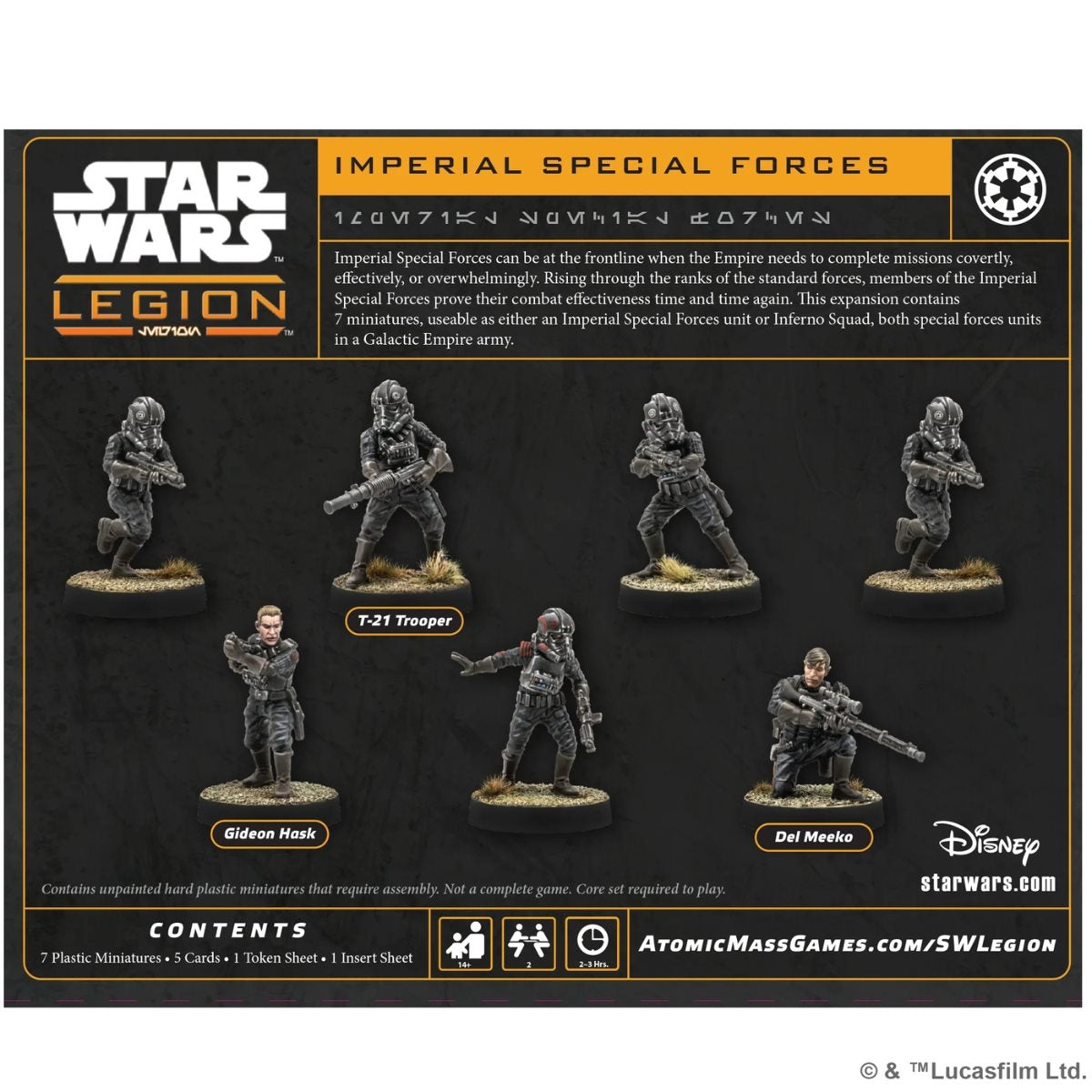 Star Wars: Legion - Forces spéciales impériales (ML)