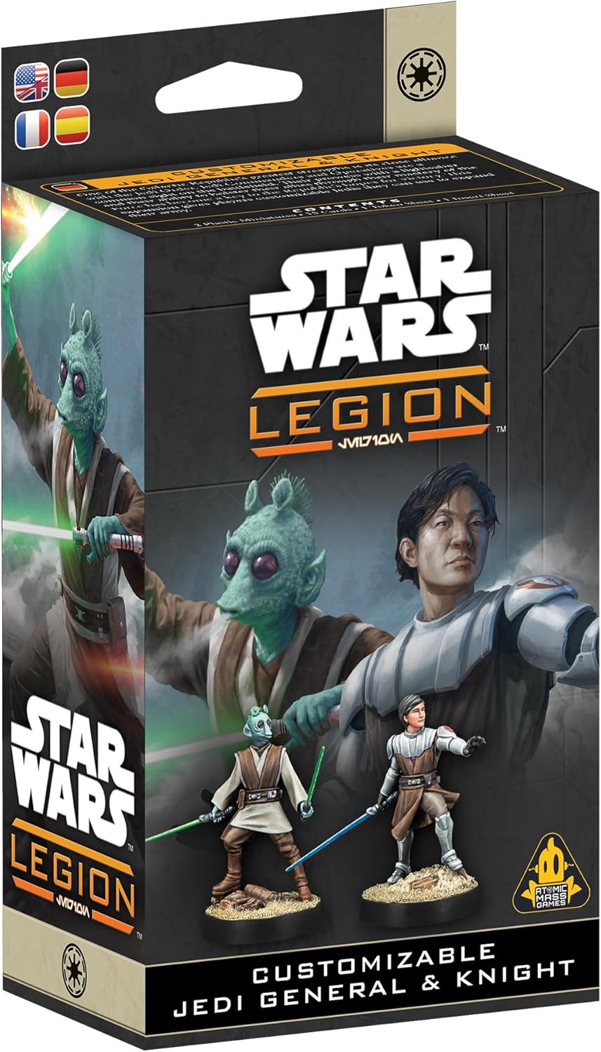 Star Wars: Legion - Customizable Jedi General and Knight (ML)