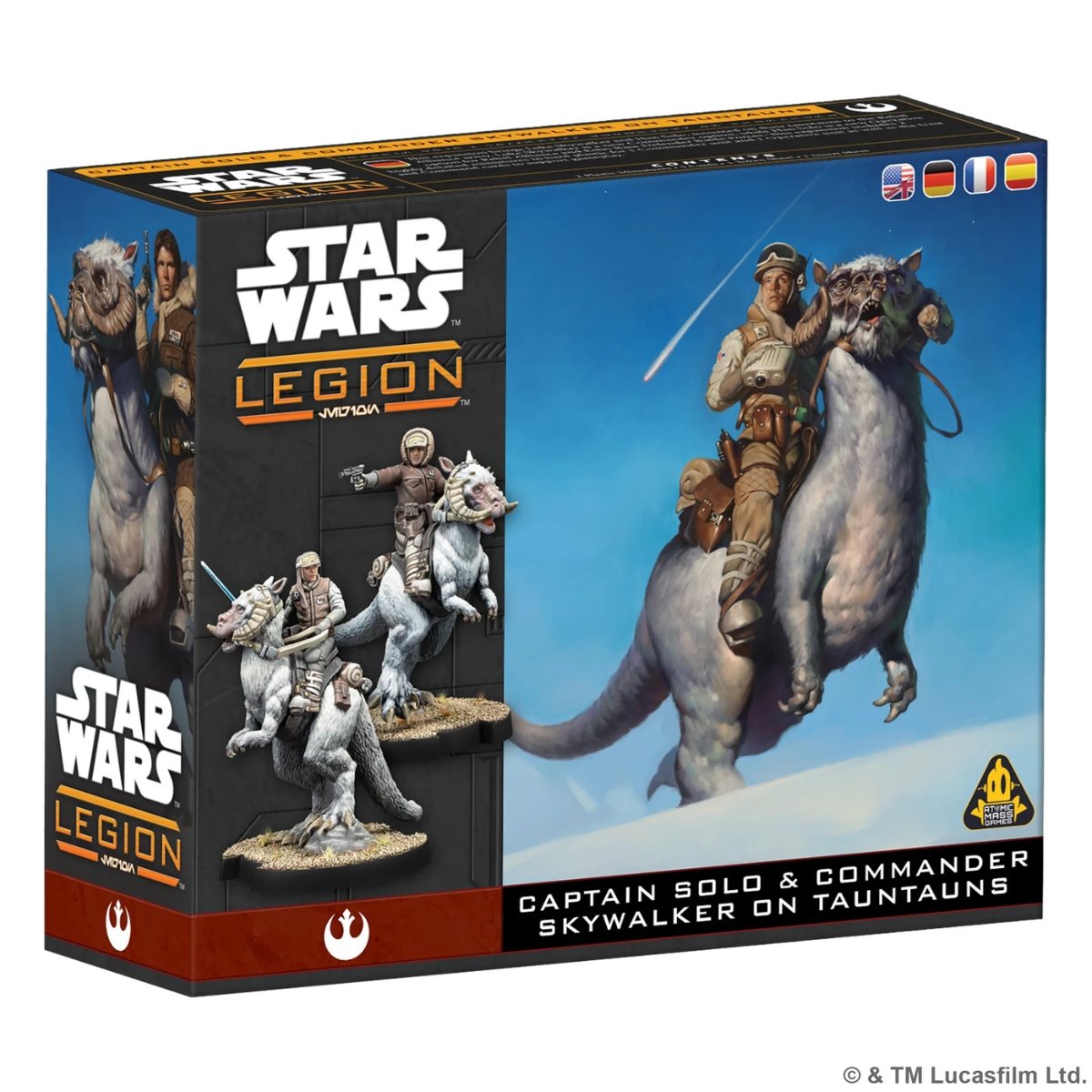Star Wars Legion: Han Solo & Luke Skywalker on Tauntaun (ML)