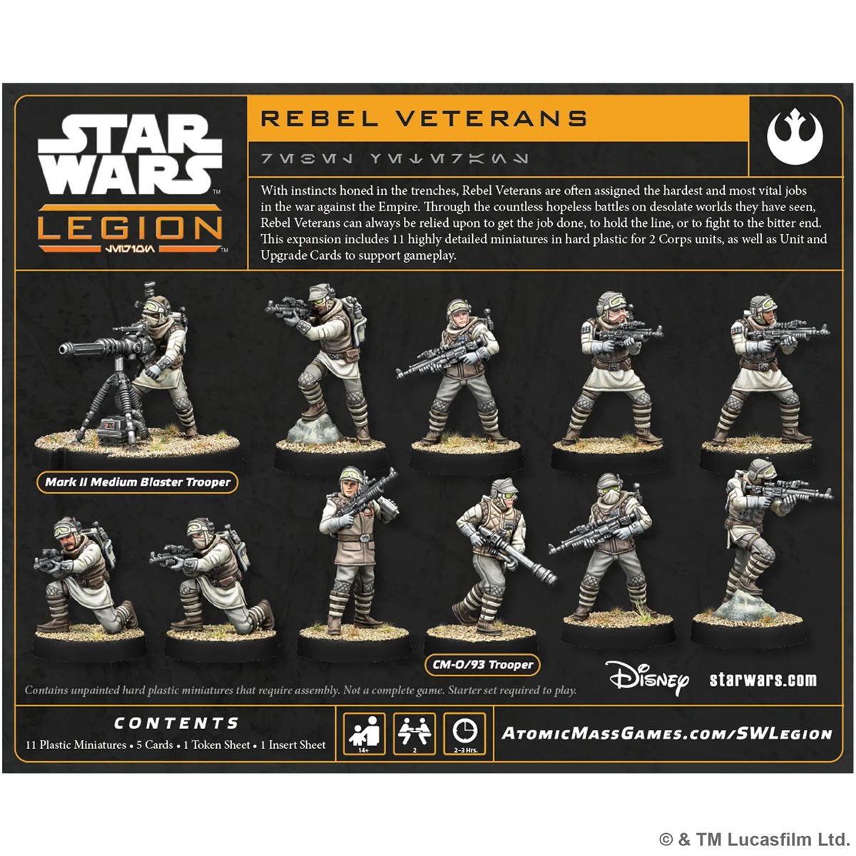Star Wars: Legion: Rebel Veterans (ML)