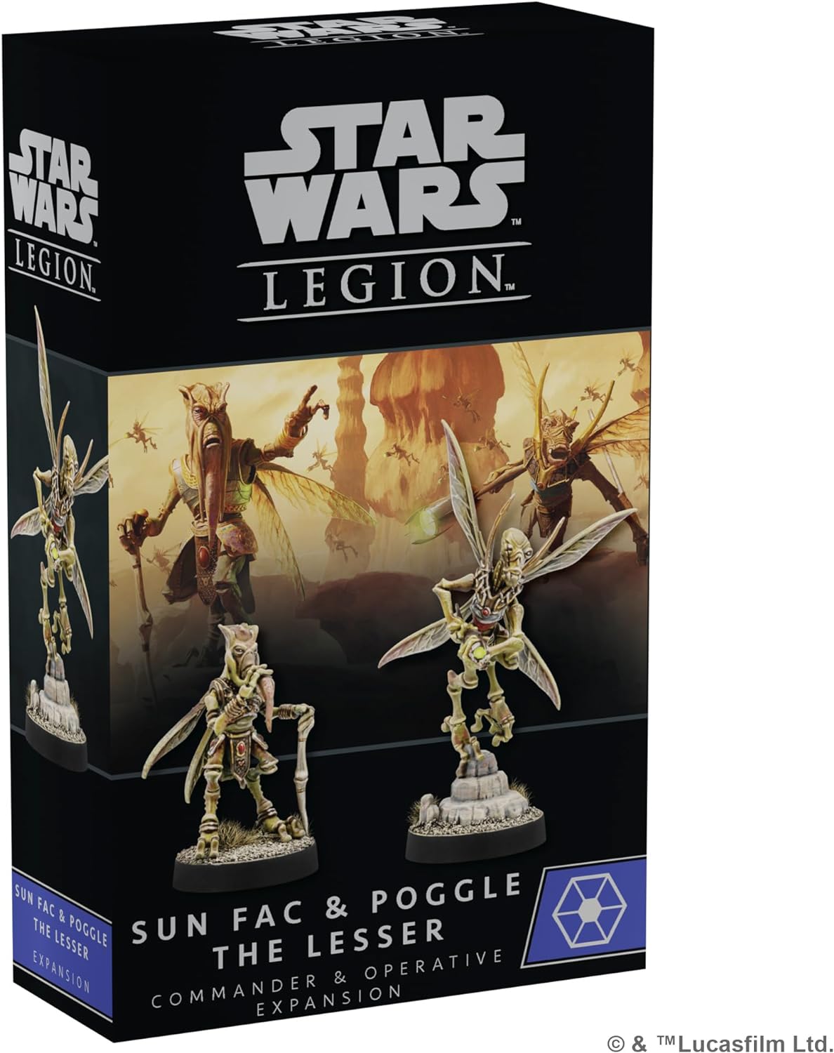 Star Wars Legion Sun Fac & Poggle The Lesser Commander Expansion
