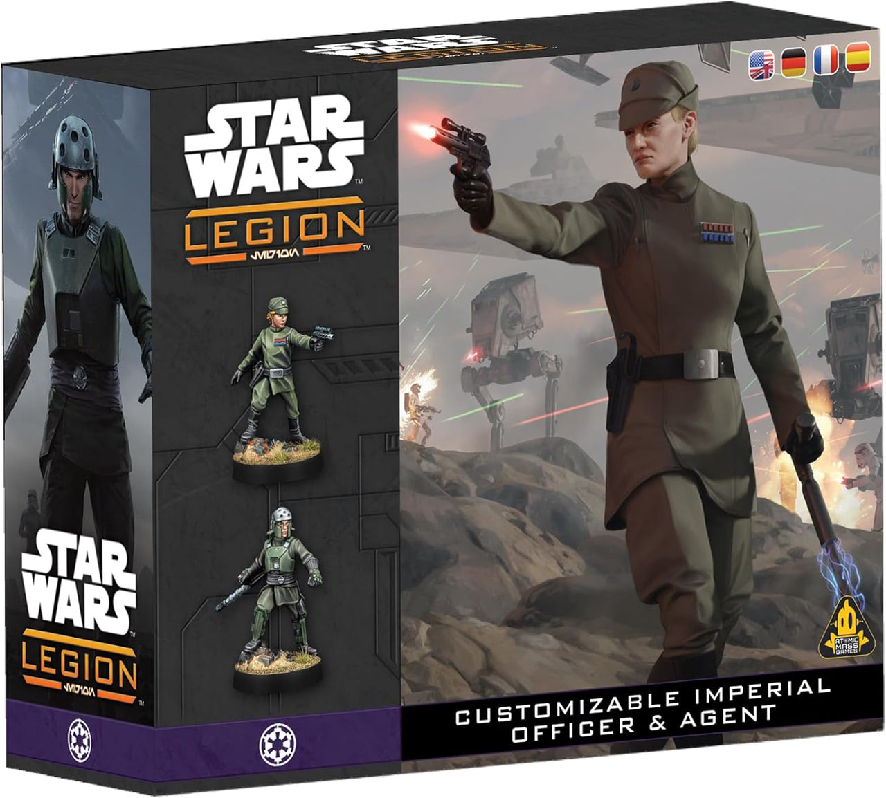 Star Wars: Legion - Customizable Imperial Officer & Agent (ML)