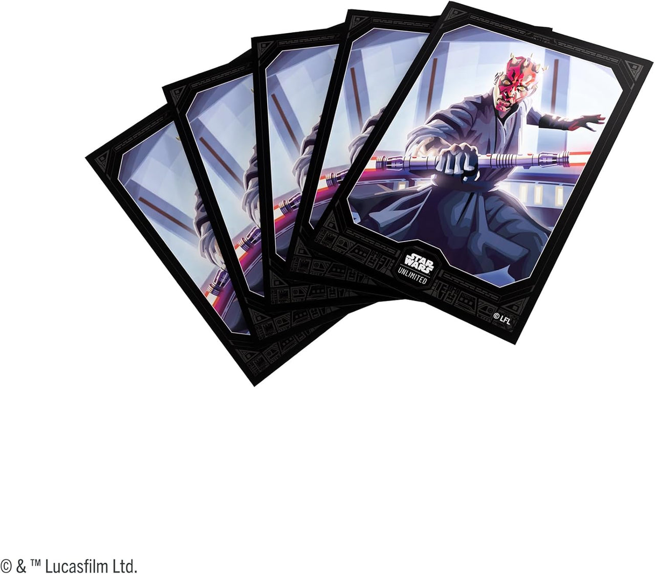 Star Wars: Unlimited - Legends of the Force: Art Sleeves: Darth Maul