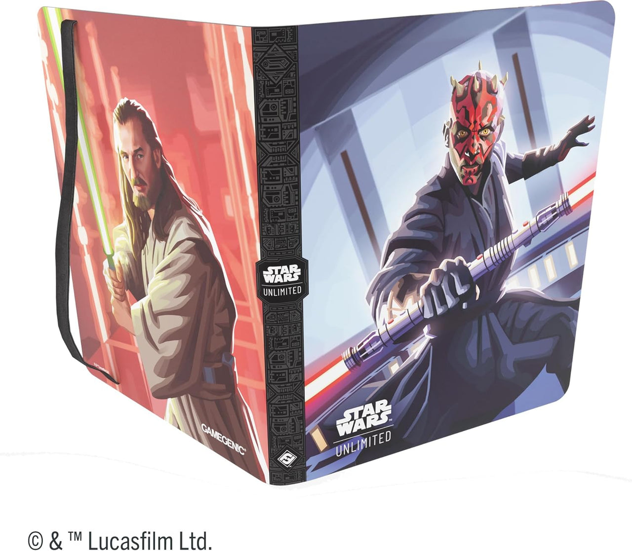 Star Wars: Unlimited: Album: 18-pkt: Star Wars: Unlimited: Qui-Gon Jinn & Darth Maul