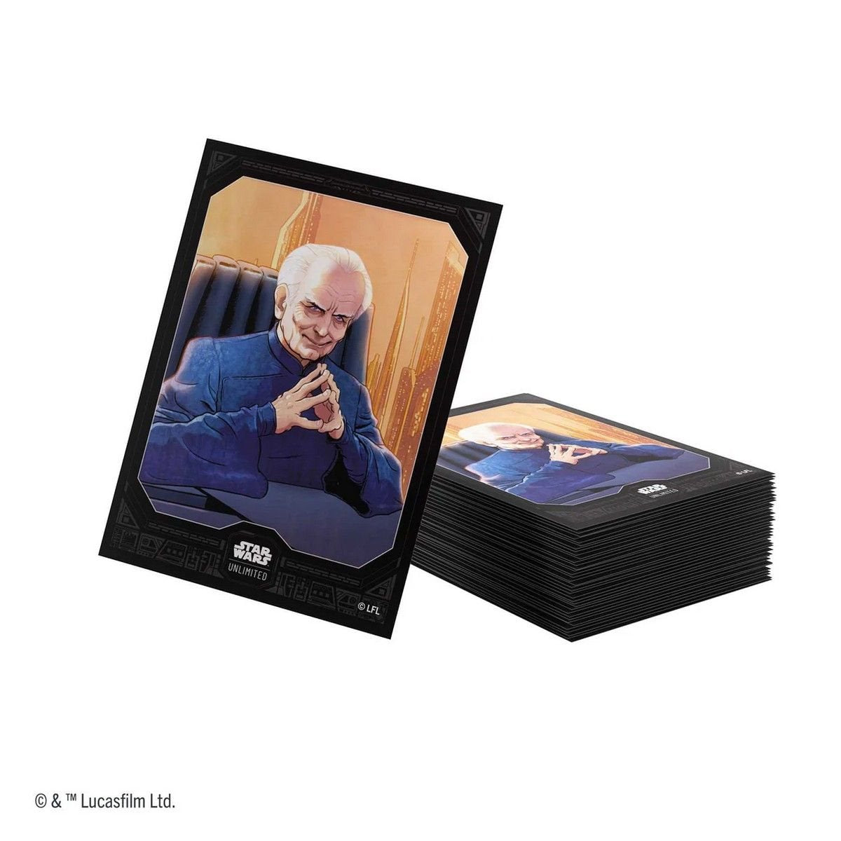 Star Wars: Unlimited - Secrets of Power: Art Sleeves: Chancellor Palpatine (60)