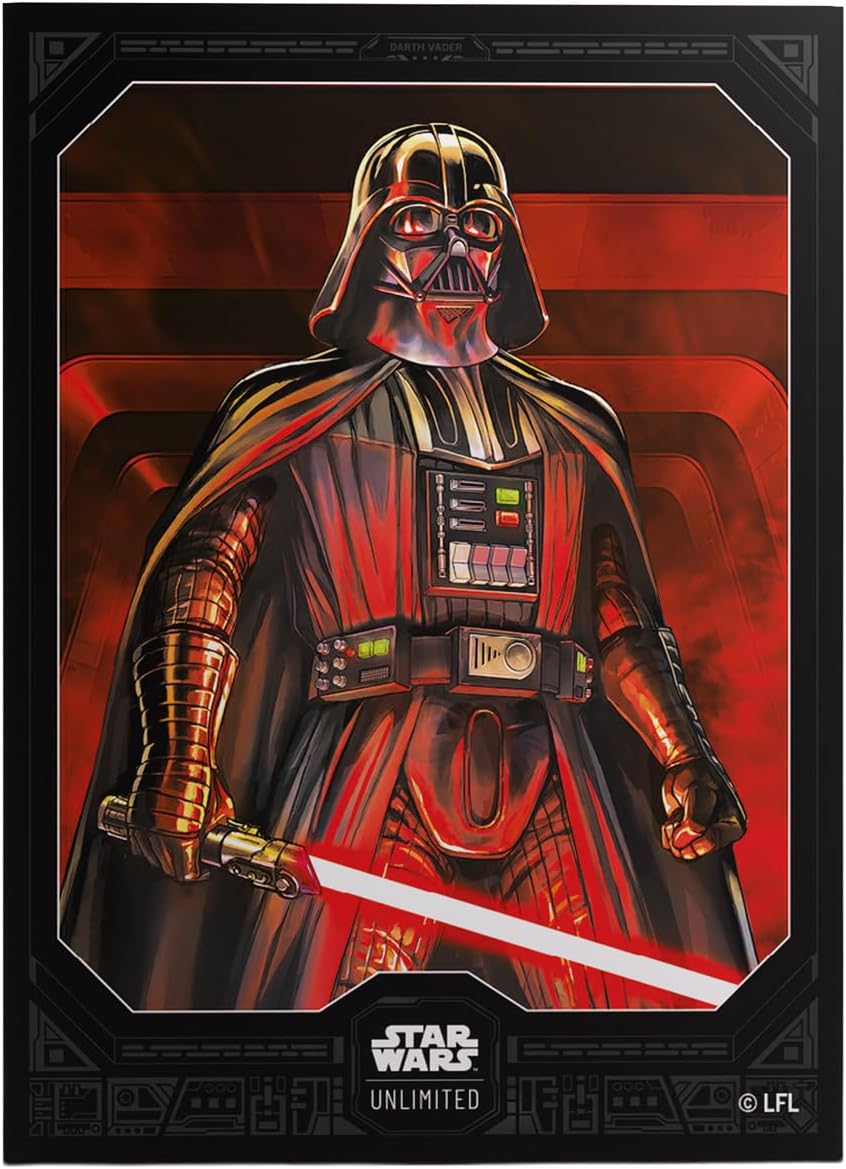 Star Wars: Unlimited - A Lawless Time: Art Sleeve: Darth Vader Unstoppable (60)