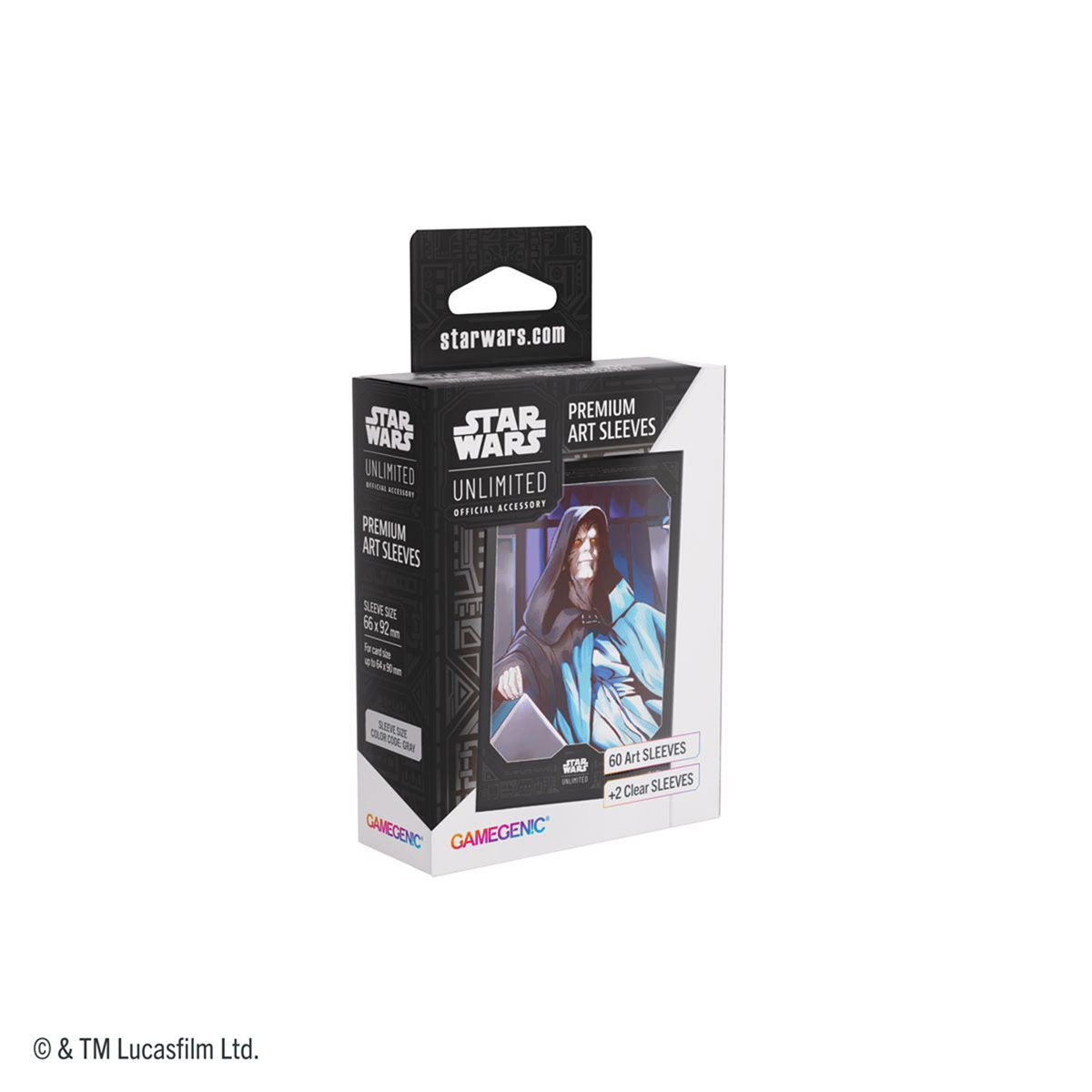 Star Wars: Unlimited Art Sleeves: Emperor Palpatine (60)