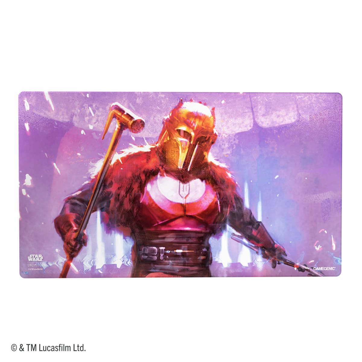 Star Wars: Unlimited: Shiny Treatment Game Mat: - The Armorer