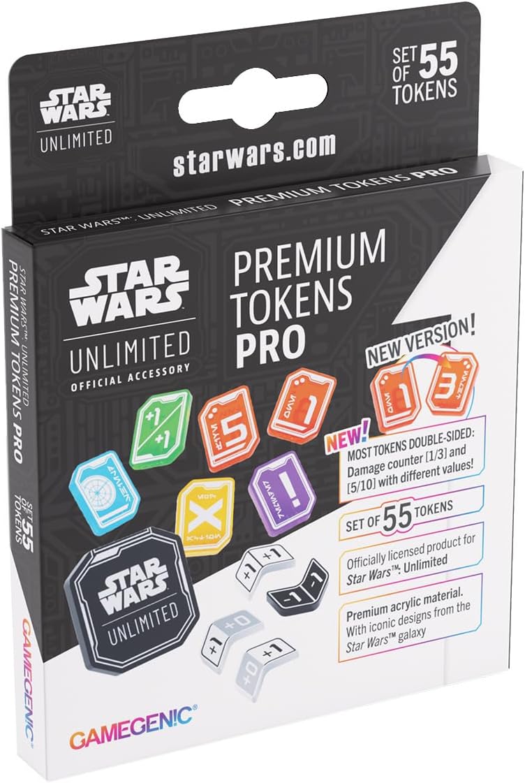 Star Wars: Unlimited: Premium Acrylic Tokens (ML)