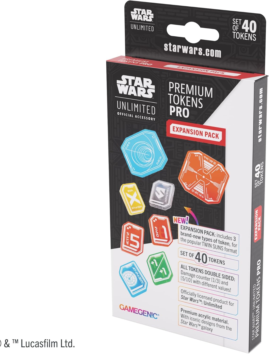 Star Wars: Unlimited: Premium Tokens PRO - Expansion Pack (ML)