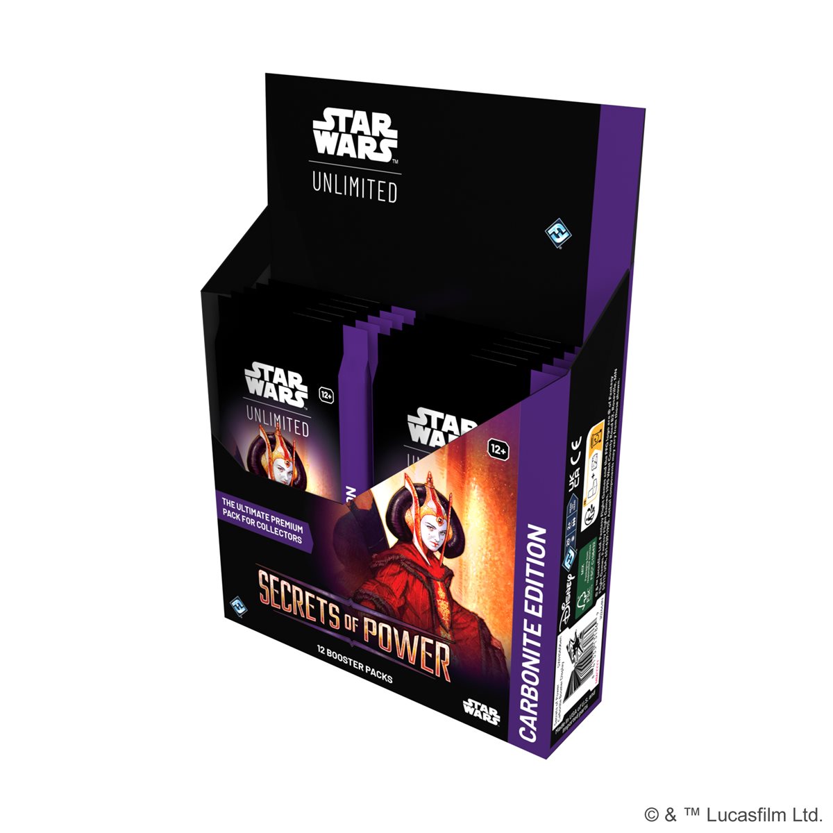 Star Wars: Unlimited - Secrets of Power - Carbonite Booster Display (EN)