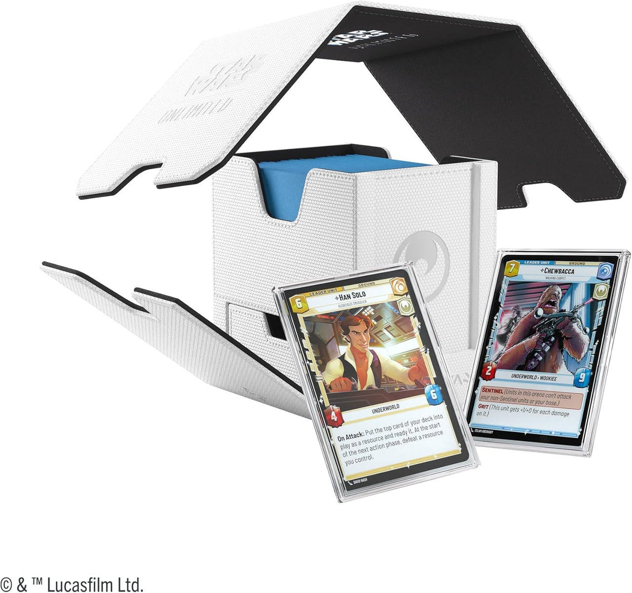 Star Wars: Unlimited: Twin Suns Deck Pod: White / Black (ML)
