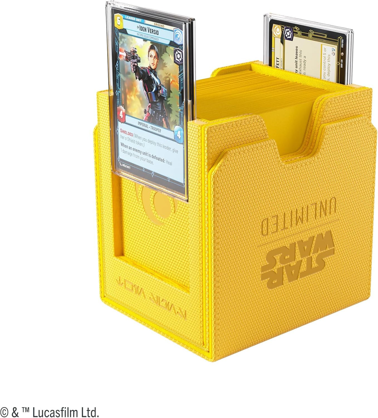 Star Wars: Unlimited: Twin Suns Deck Pod: Yellow (ML)