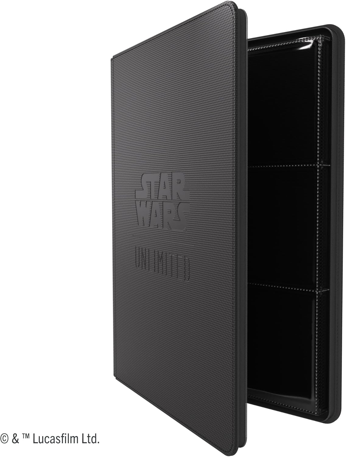 Star Wars: Unlimited: Album: 18-pkt: Star Wars: Unlimited: Zippered Black (ML)