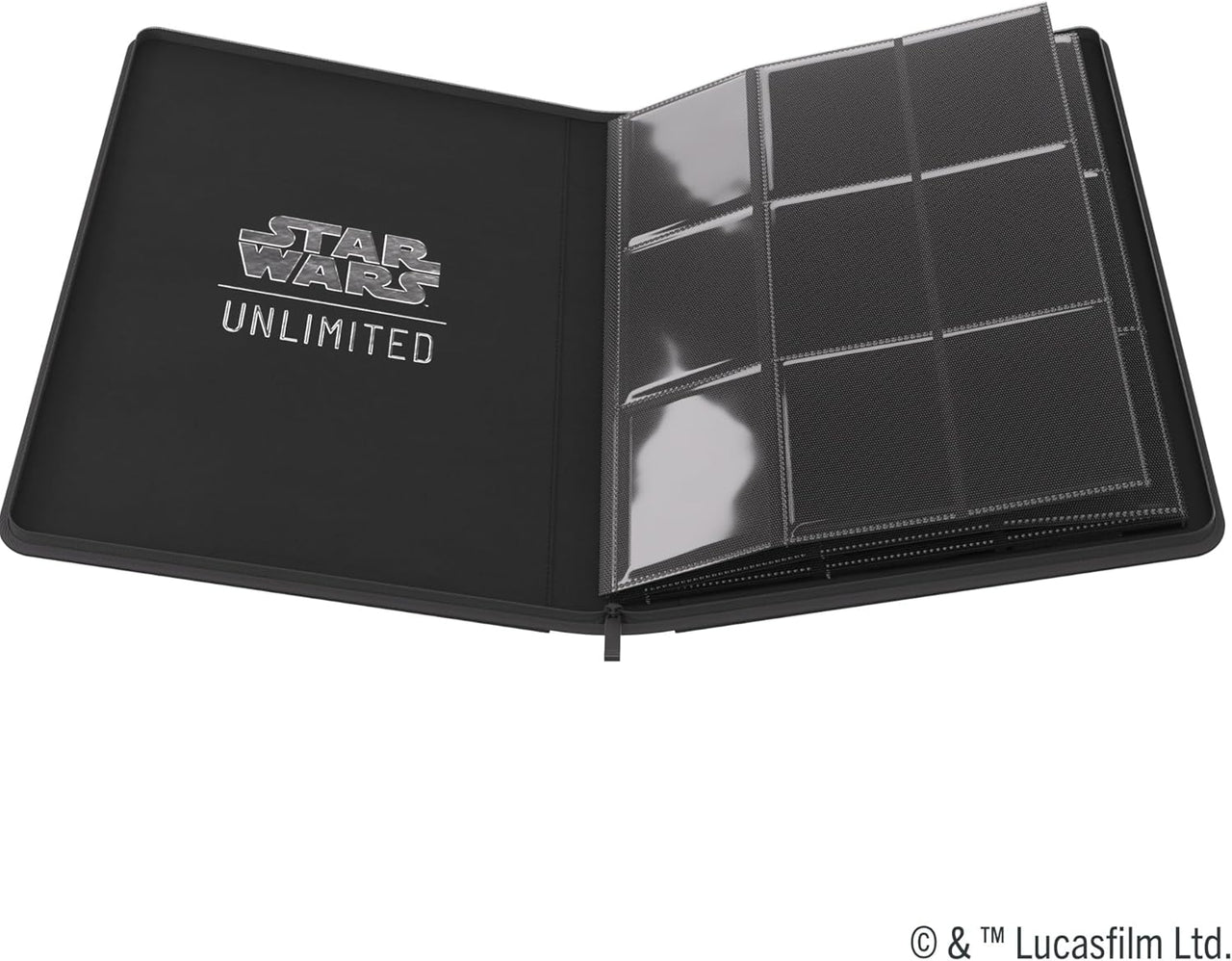 Star Wars: Unlimited: Album: 18-pkt: Star Wars: Unlimited: Zippered Black (ML)