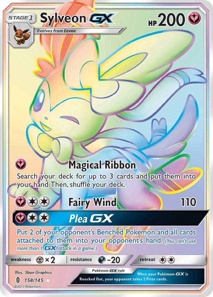Pokémon TCG - Sylveon Gx #158 Guardians Rising