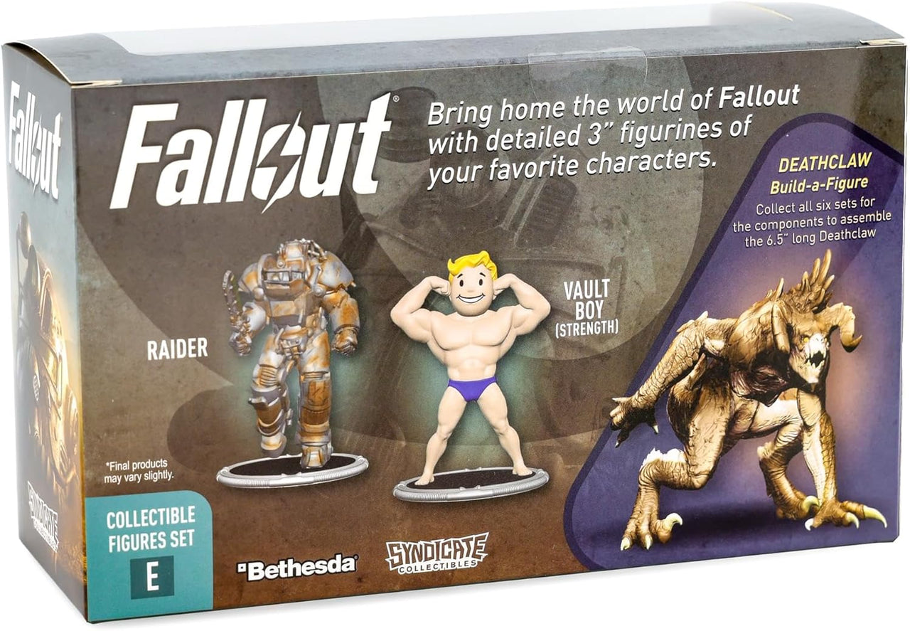 Syndicate Collectibles: Fallout Raider and Vault Boy (Strength)