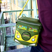 Teenage Mutant Ninja Turtles 40th Anniversary Party Wagon Figural Crossbody Bag