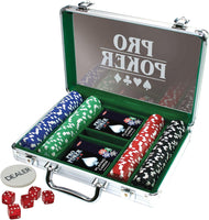 Poker Set 200 in Aluminium Case (EN)