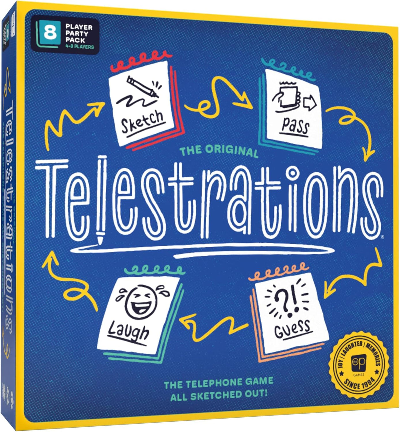 Telestrations - 8 Players Game "Refresh" (EN)