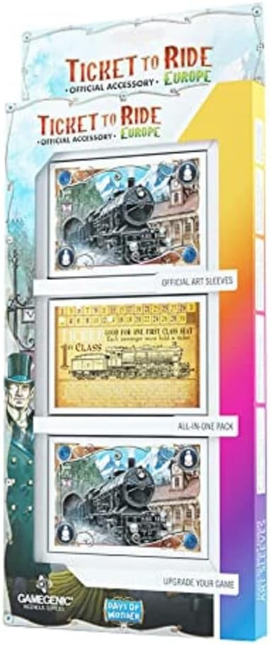 Ticket to Ride Europe - Art Sleeves