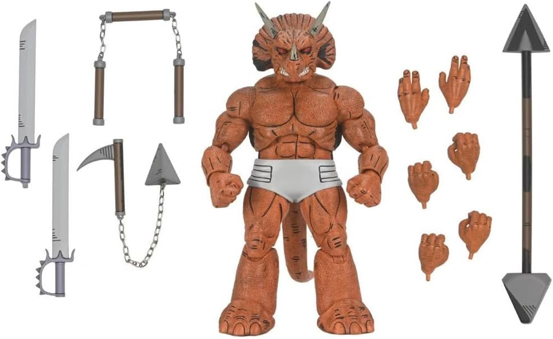 Neca Teenage Mutant Ninja Turtles - Mirage Comics 7" Scale Triceraton Gladiator