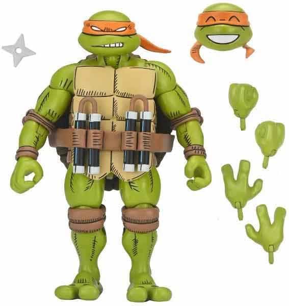Neca TMNT X - Usagi Yojimbo Michelangelo Action Figure