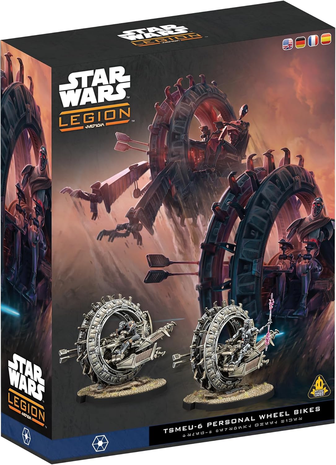 Star Wars Legion - TSMEU-6 Personal Wheel Bikes (ML)