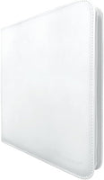 Vivid 12-Pocket Zippered PRO-Binder White