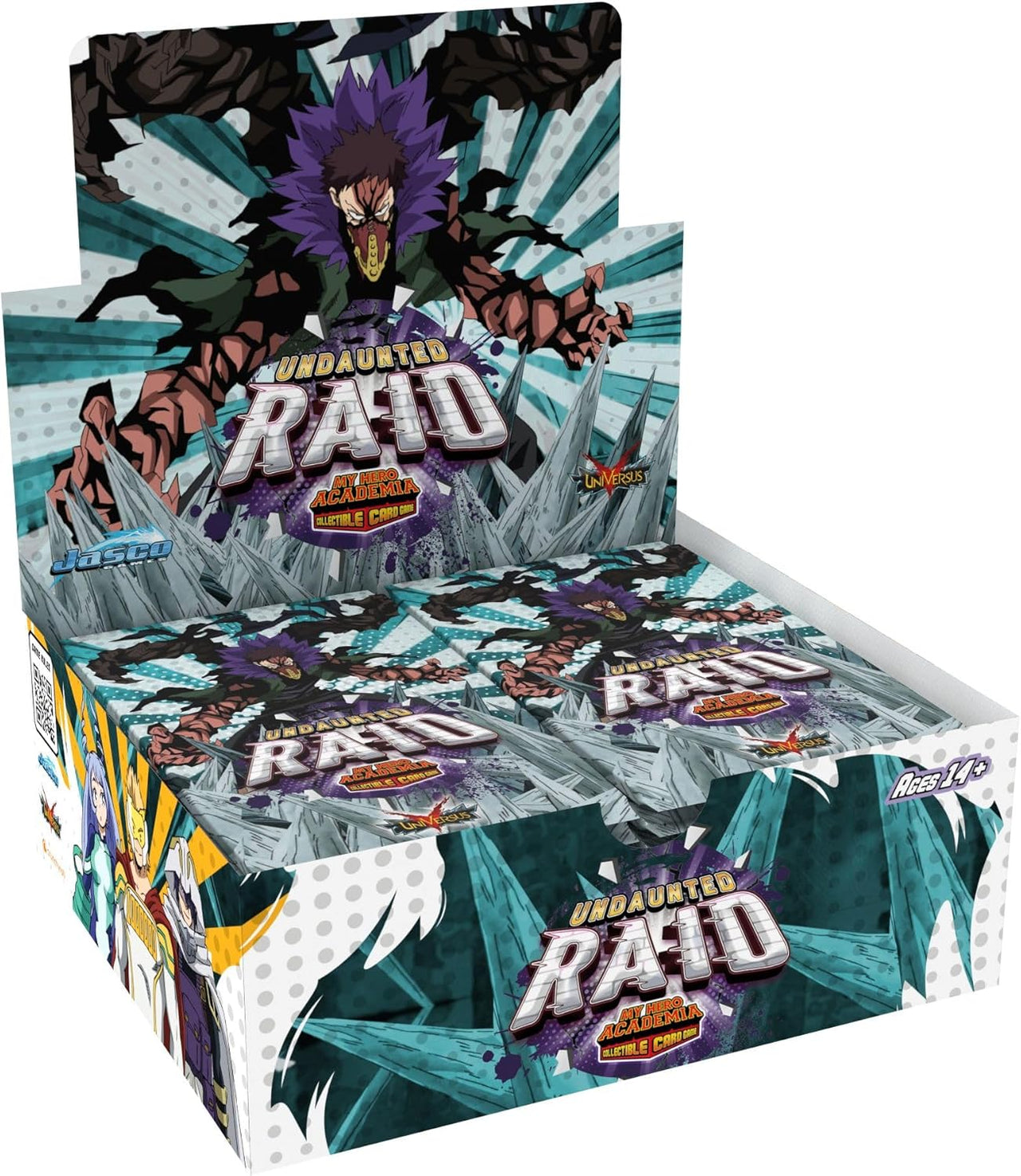 Universus My Hero Academia : Undaunted Raid: Booster Display (24 ct) (EN)