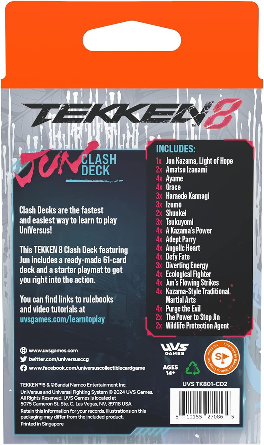 Universus Tekken 8: Clash Deck - Jun (EN)