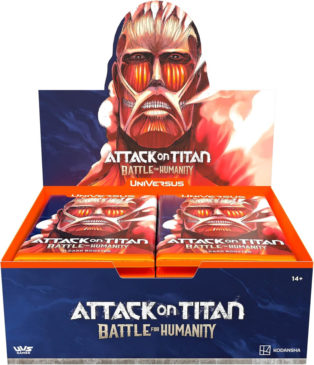 Universus Attack on Titan: Battle for Humanity - Booster Display (24 ct) (EN)