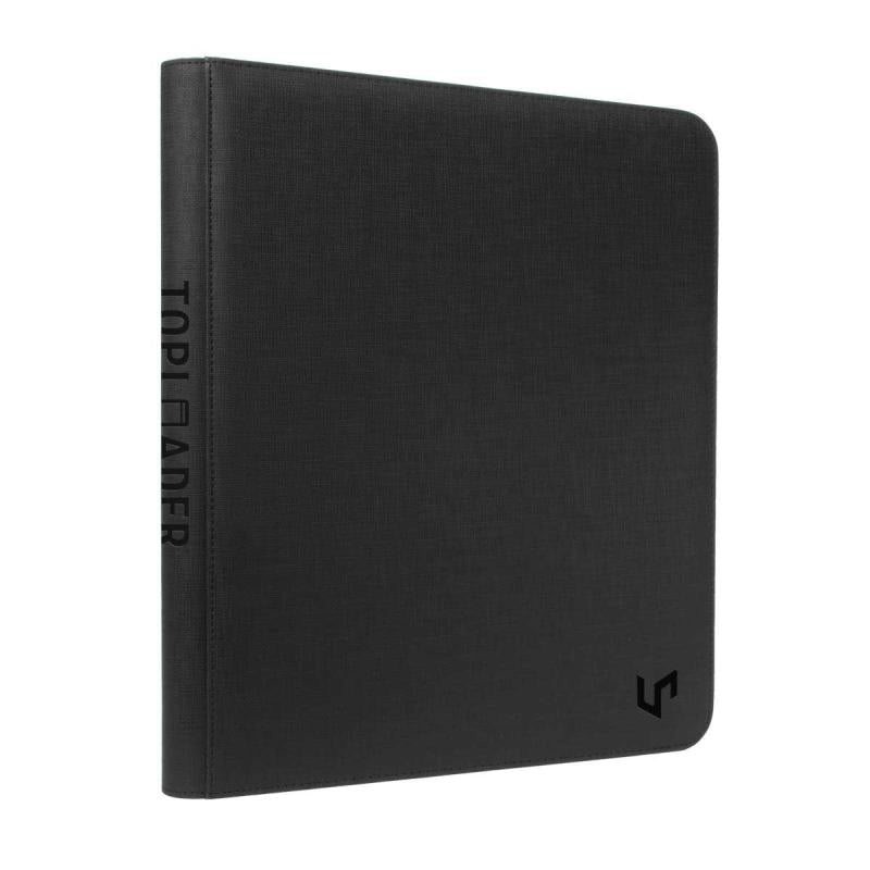 Ultra PRO - 9-Pocket Zippered Toploader Premium PRO-Binder - Black