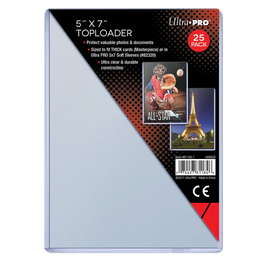 Toploader  5" x 7"  (1 packs of 25)
