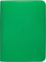 Vivid 9-Pocket Zippered PRO-Binder Green