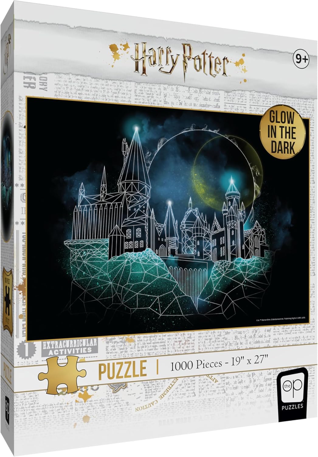 Harry Potter Magic of Hogwarts - Glow in the Dark - 1000 pc Jigsaw Puzzle