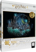 Harry Potter Magic of Hogwarts - Glow in the Dark - 1000 pc Jigsaw Puzzle