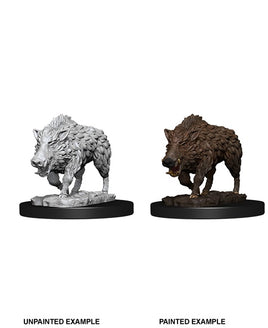 Deep Cuts Unpainted Miniatures - Wild Boar Wave 7