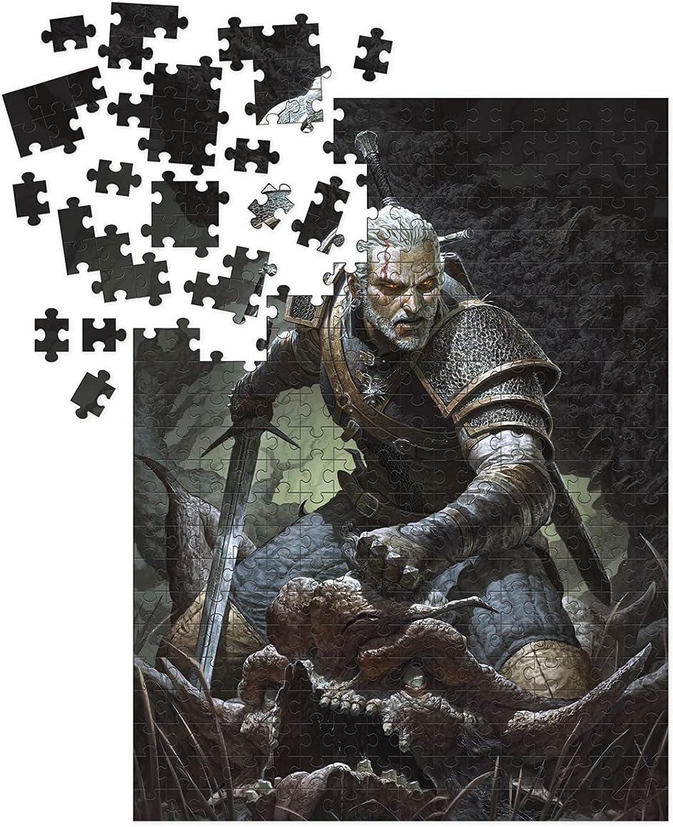 The Witcher 3 - Wild Hunt: Geralt Trophy - 1000 Pieces Puzzle