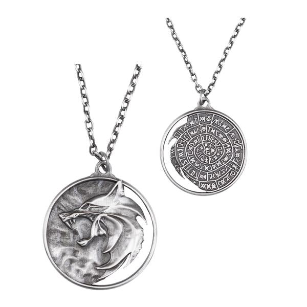 The Witcher Netflix - Wolf Medallion Necklace Replica