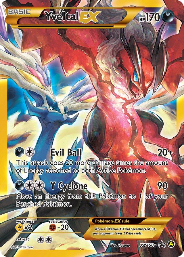 Pokémon TCG - Yveltal EX #XY150a Promo