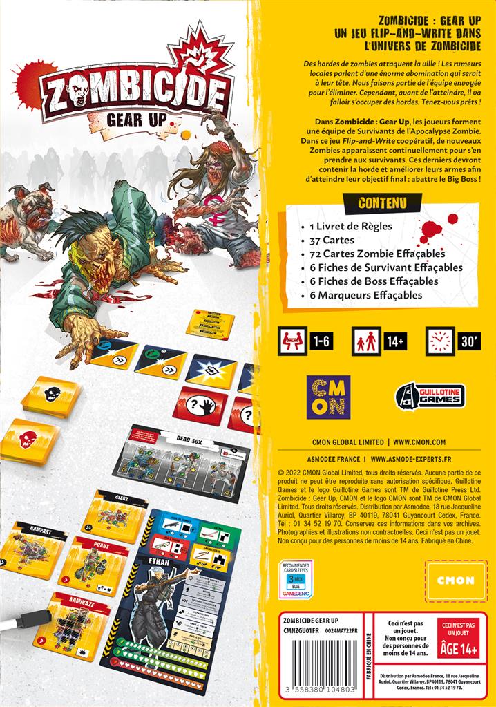 Zombicide - Gear Up (French)