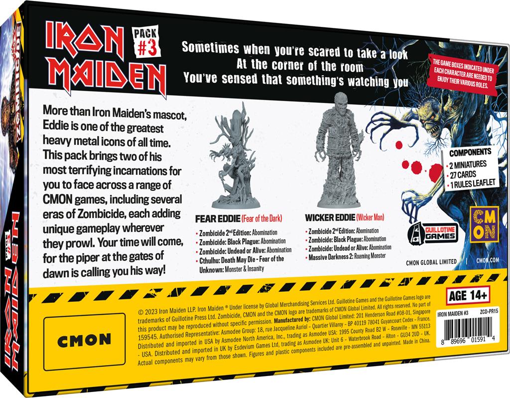Zombicide 2nd Edition - Iron Maiden Pack #3 (FR)