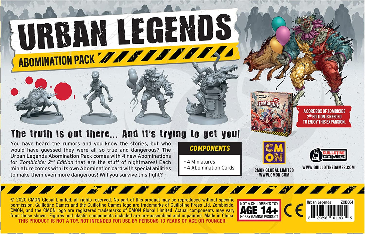 Zombicide 2nd Edition - Urban Legends Abomination Pack (EN)