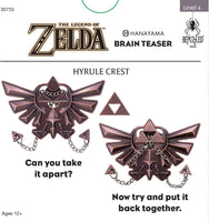 Hanayama Brain Teaser Puzzles: The Legend Of Zelda: Hyrule Crest (Level 4)