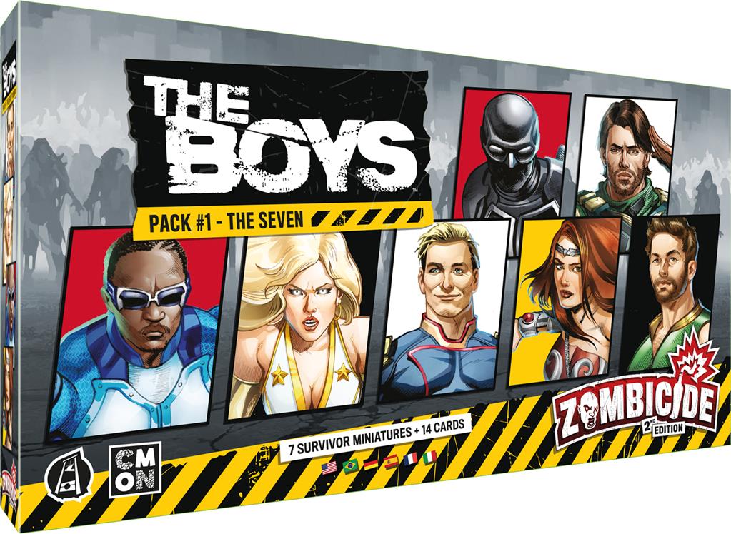 Zombicide 2nd Edition - The Boys Pack #1 - The Seven (ML)