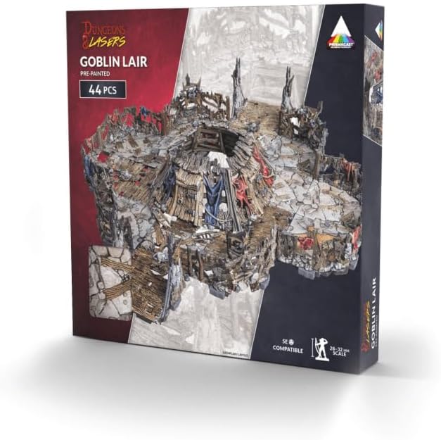Dungeons & Lasers: Dungeons & Lasers: Goblin Lair (Pre-Painted)